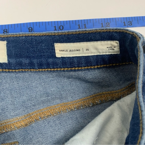 PACSUN Two tones ankle jegging jeans SZ 25 - Picture 5 of 8